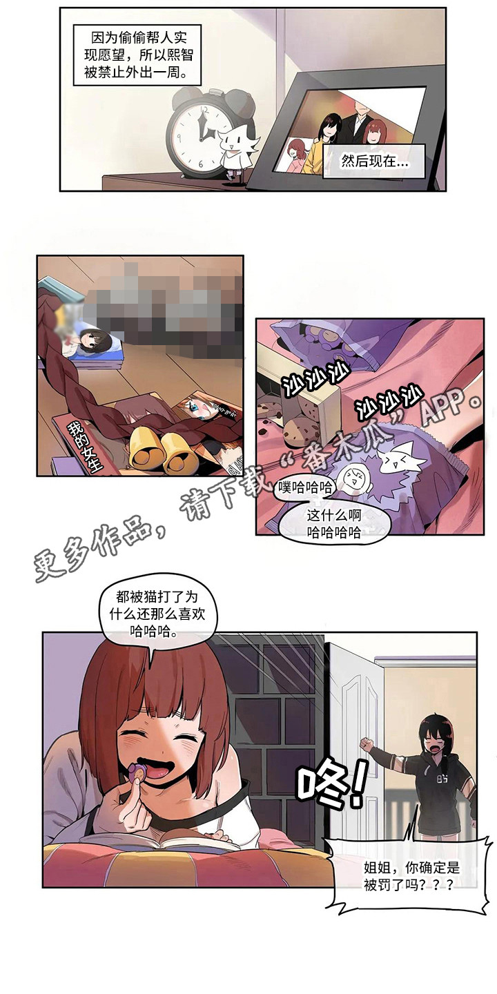 《许愿神女》漫画最新章节第7章：关禁闭免费下拉式在线观看章节第【6】张图片