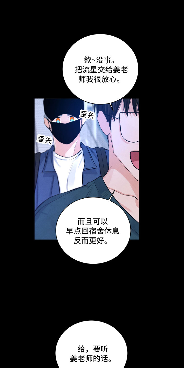 《流星落入掌中》漫画最新章节第7章：私生饭免费下拉式在线观看章节第【4】张图片