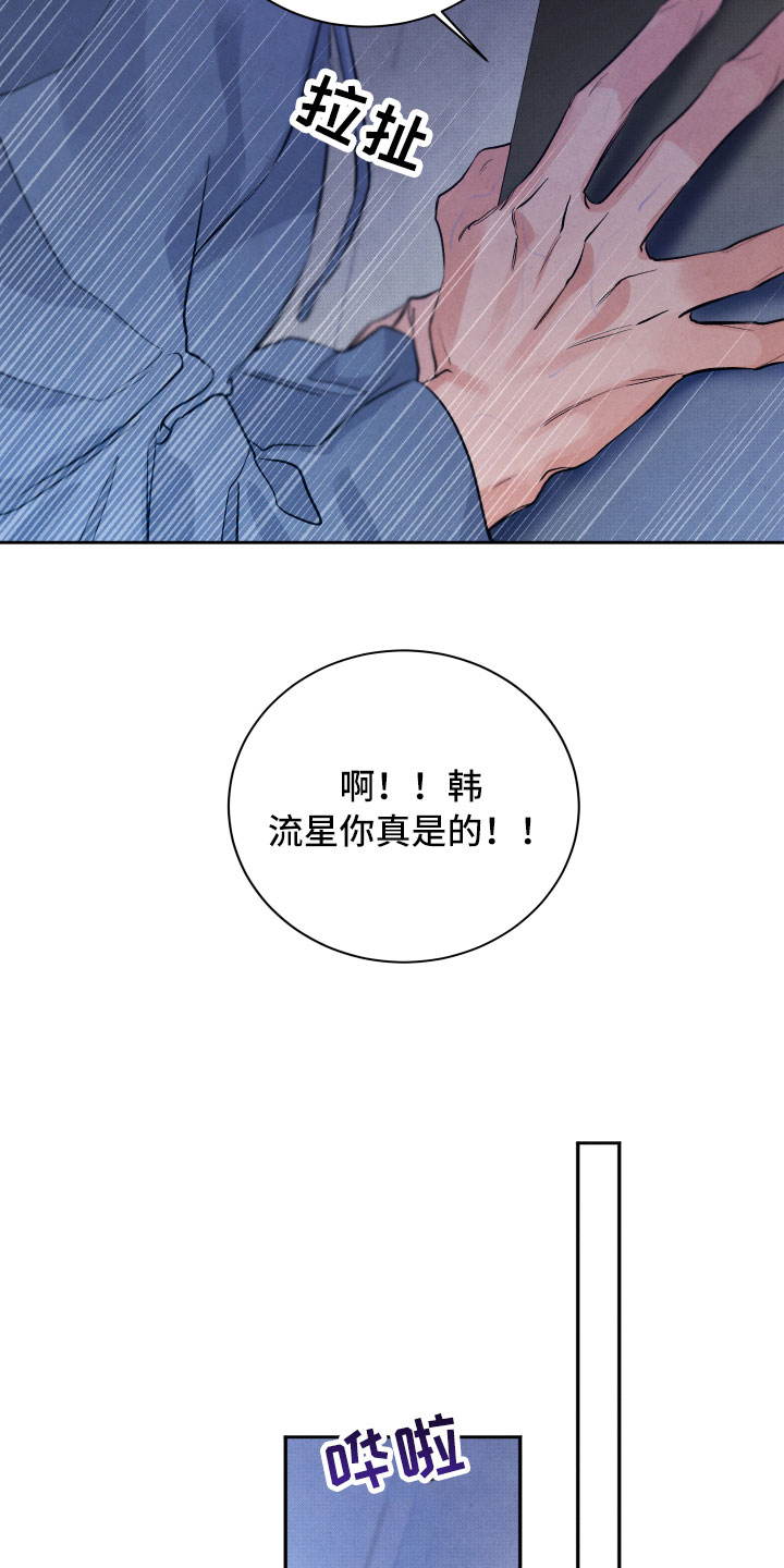 《流星落入掌中》漫画最新章节第21章：礼物免费下拉式在线观看章节第【25】张图片