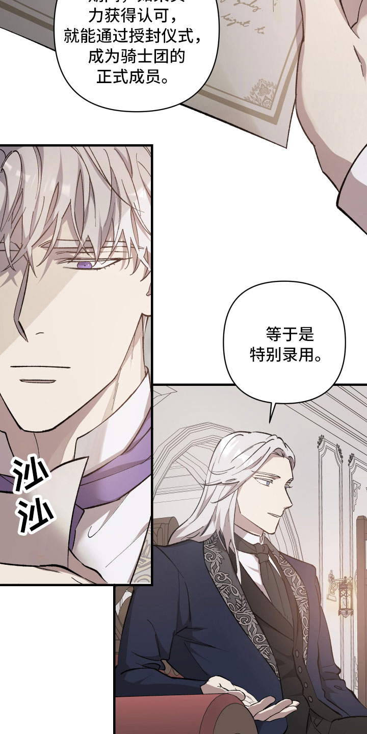 《黑白奏曲》漫画最新章节第1章：见习骑士招募免费下拉式在线观看章节第【17】张图片