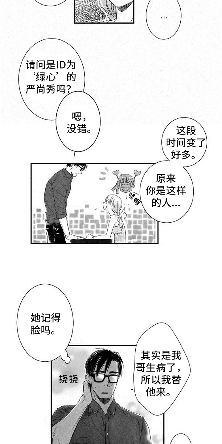 《爱上偶像宅》漫画最新章节第10章：难为情免费下拉式在线观看章节第【9】张图片