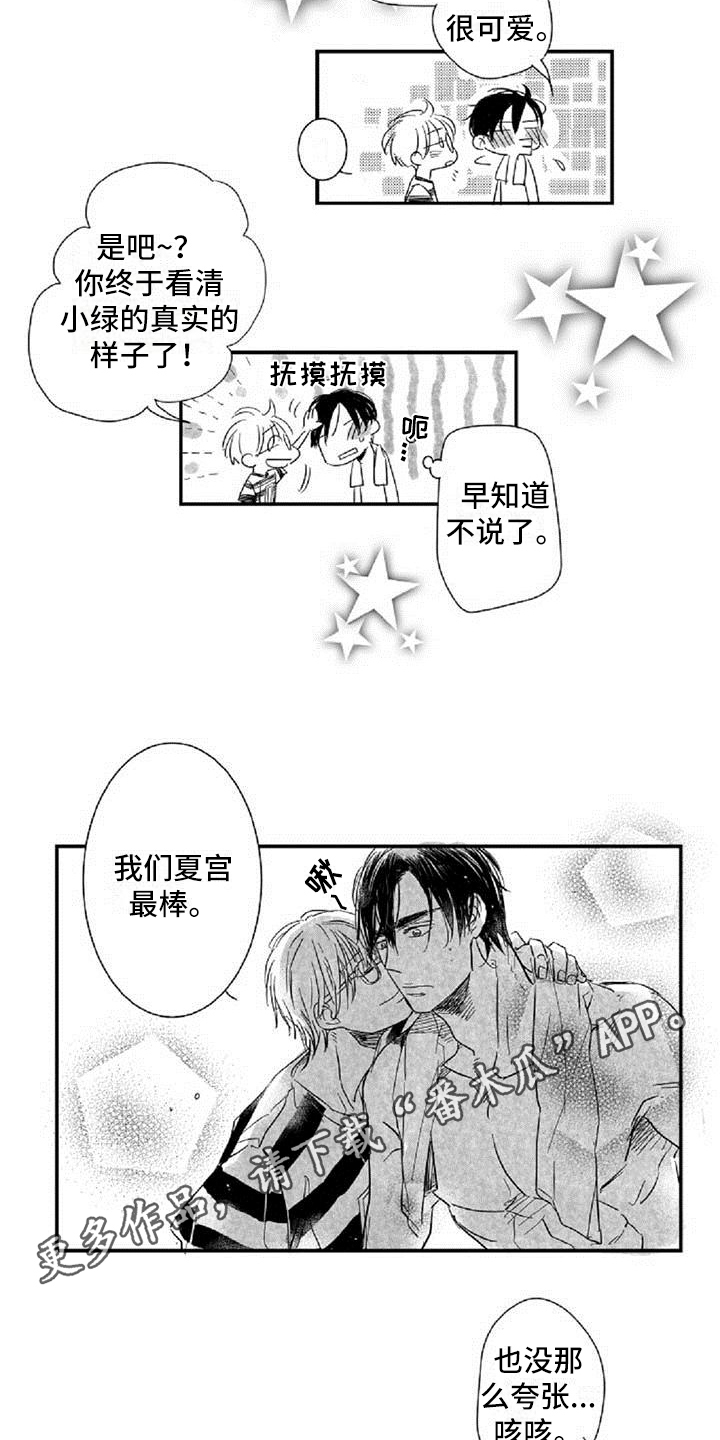 《爱上偶像宅》漫画最新章节第11章：生日免费下拉式在线观看章节第【2】张图片