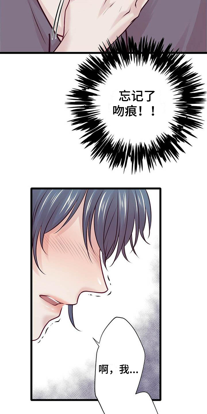 《爱豆新星》漫画最新章节第20章：吻痕免费下拉式在线观看章节第【17】张图片