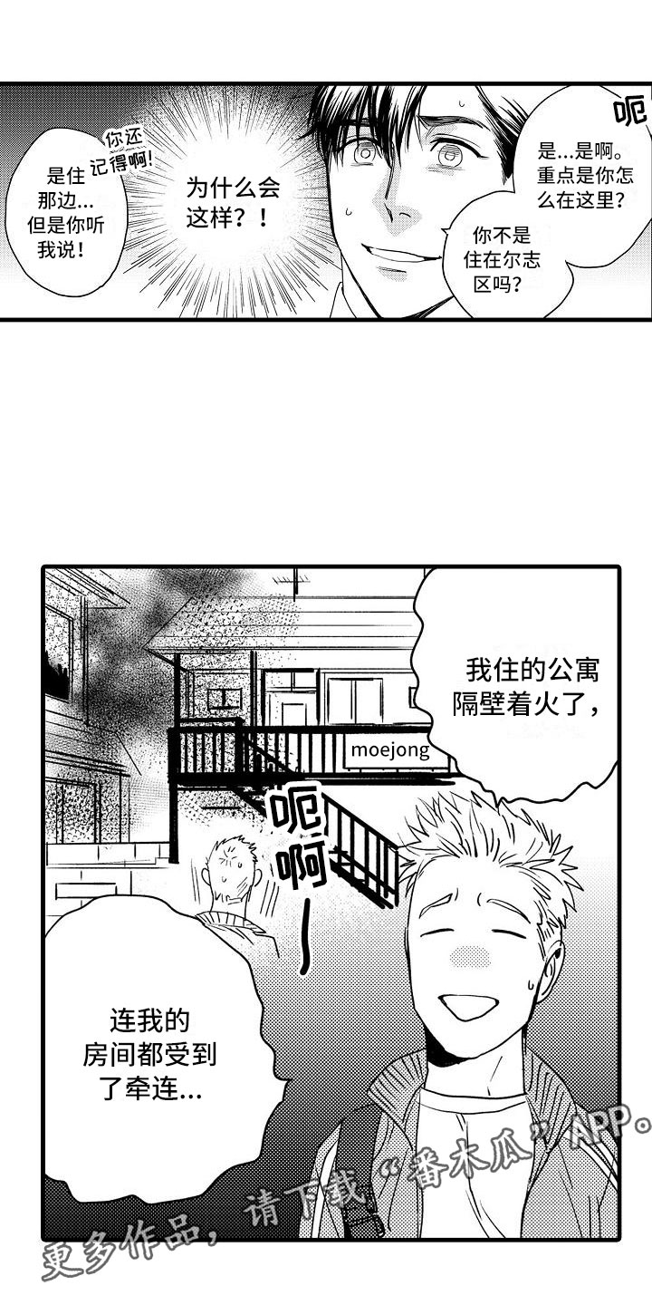 《相亲面对面》漫画最新章节第5章：收留我吧免费下拉式在线观看章节第【17】张图片