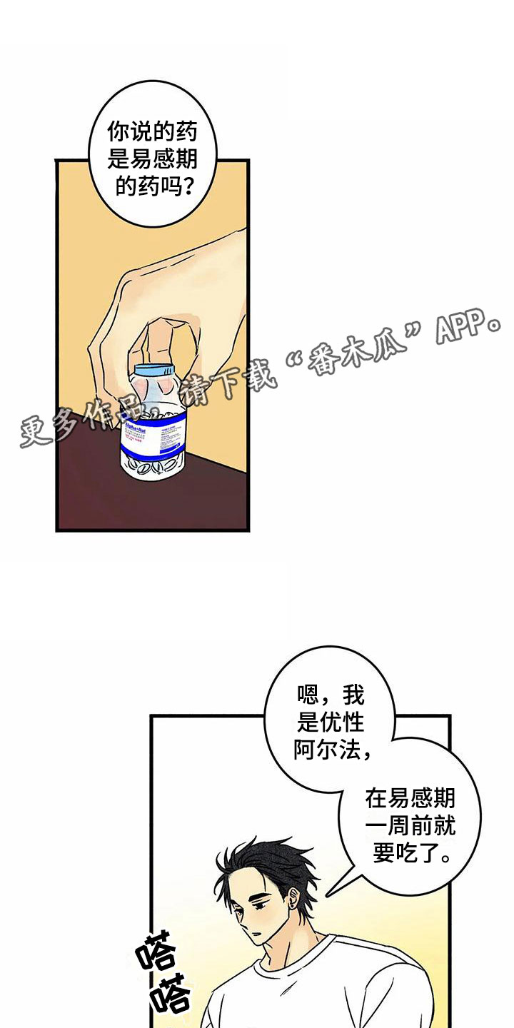 《易感期大作战》漫画最新章节第6章：橙子香味免费下拉式在线观看章节第【15】张图片