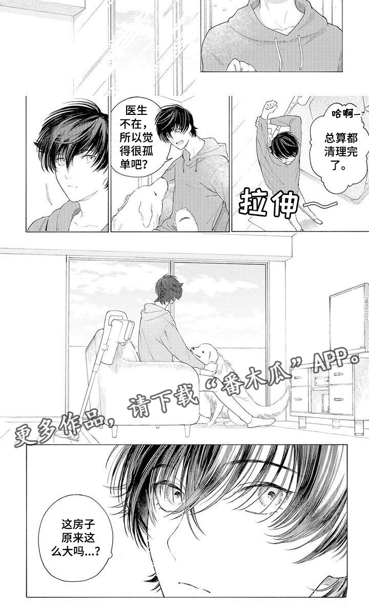 《服从吧狼少年》漫画最新章节第6章：坐下免费下拉式在线观看章节第【1】张图片