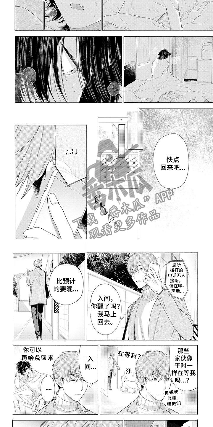 《服从吧狼少年》漫画最新章节第8章：想念免费下拉式在线观看章节第【5】张图片