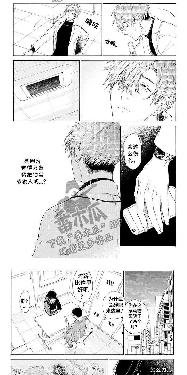 《服从吧狼少年》漫画最新章节第14章：他的决定免费下拉式在线观看章节第【3】张图片