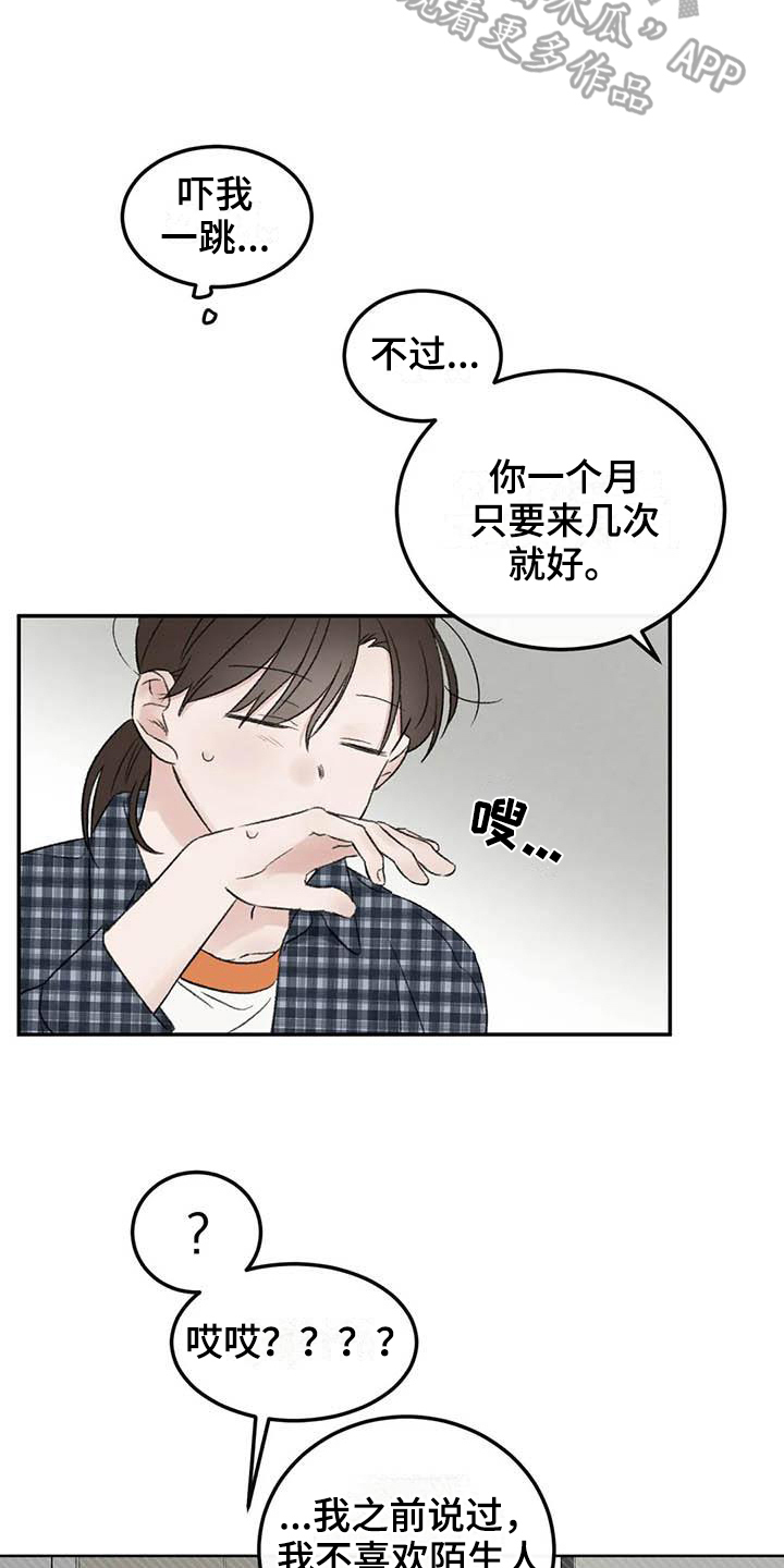 《预料之外》漫画最新章节第5章：签合同免费下拉式在线观看章节第【8】张图片