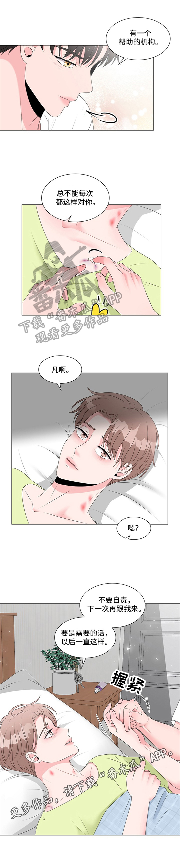 《猫猫初体验》漫画最新章节第19章：涂药免费下拉式在线观看章节第【1】张图片