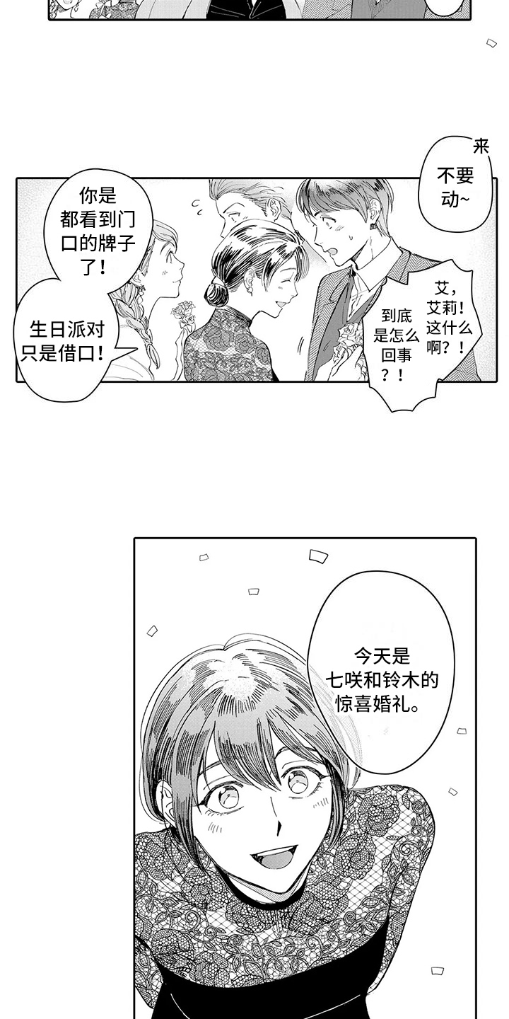 《等待我的丈夫》漫画最新章节第17章：婚礼免费下拉式在线观看章节第【12】张图片