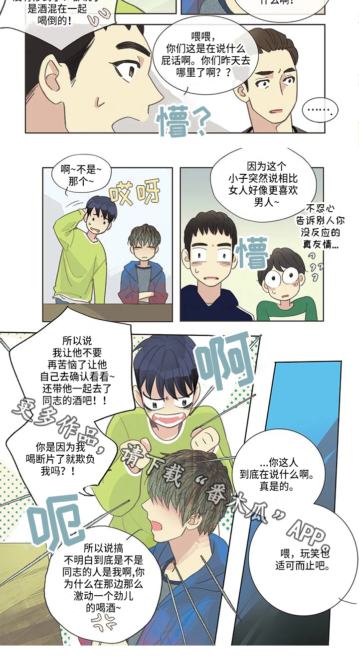 《友谊长久》漫画最新章节第6章：惊讶免费下拉式在线观看章节第【1】张图片