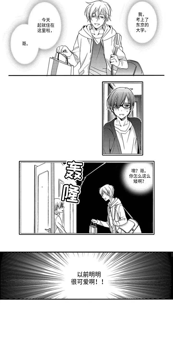 《片刻的沉默》漫画最新章节第1章：继弟免费下拉式在线观看章节第【1】张图片