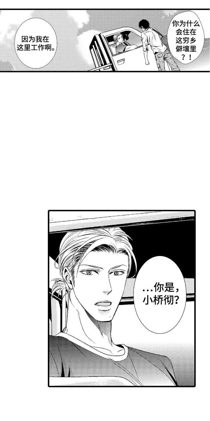 《他的光芒》漫画最新章节第1章：发配乡村免费下拉式在线观看章节第【12】张图片