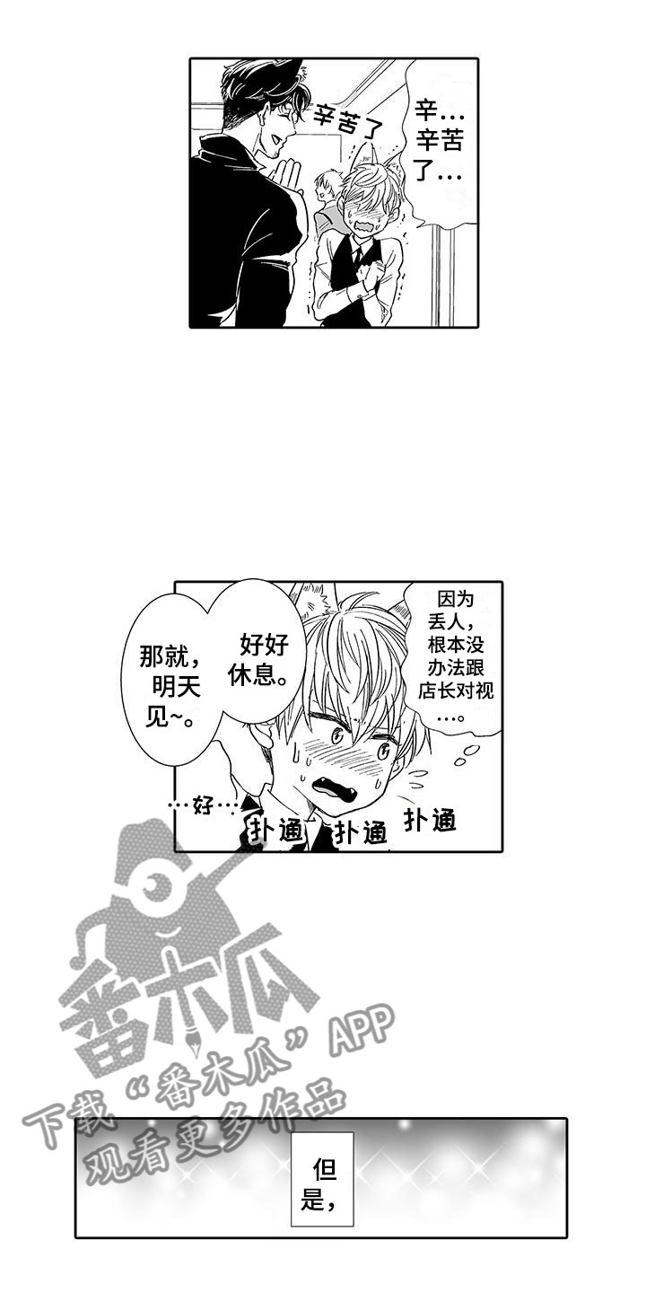 《我的小奶猫》漫画最新章节第7章：营业表演免费下拉式在线观看章节第【4】张图片