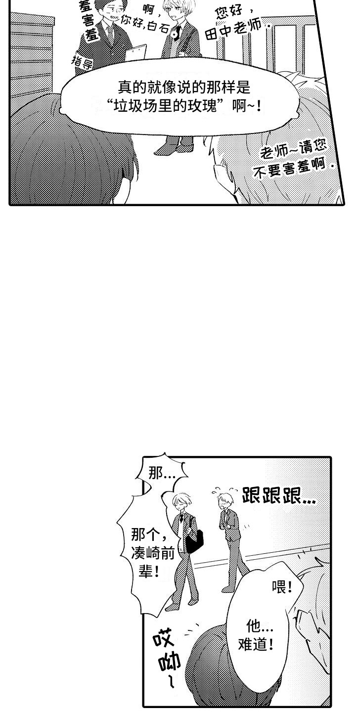 《垃圾场的玫瑰》漫画最新章节第1章：白莲花免费下拉式在线观看章节第【16】张图片