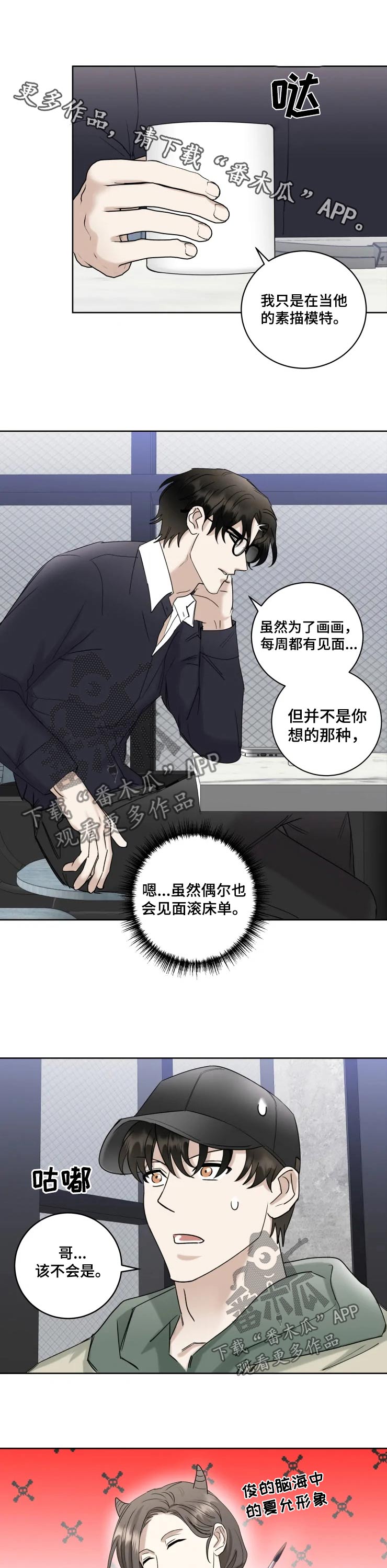 《专属模特》漫画最新章节第36章：答复免费下拉式在线观看章节第【8】张图片