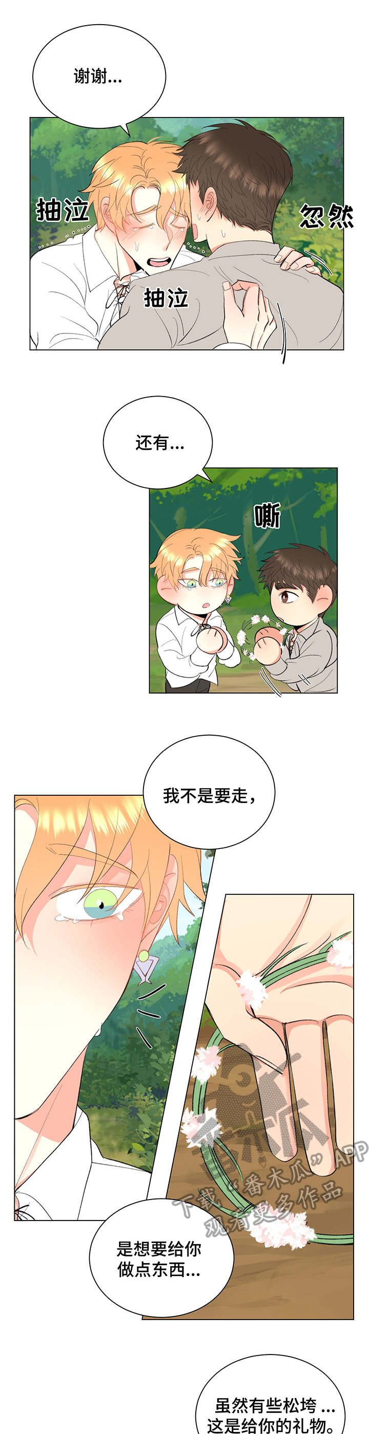 《书中世界》漫画最新章节第10章：花环免费下拉式在线观看章节第【9】张图片