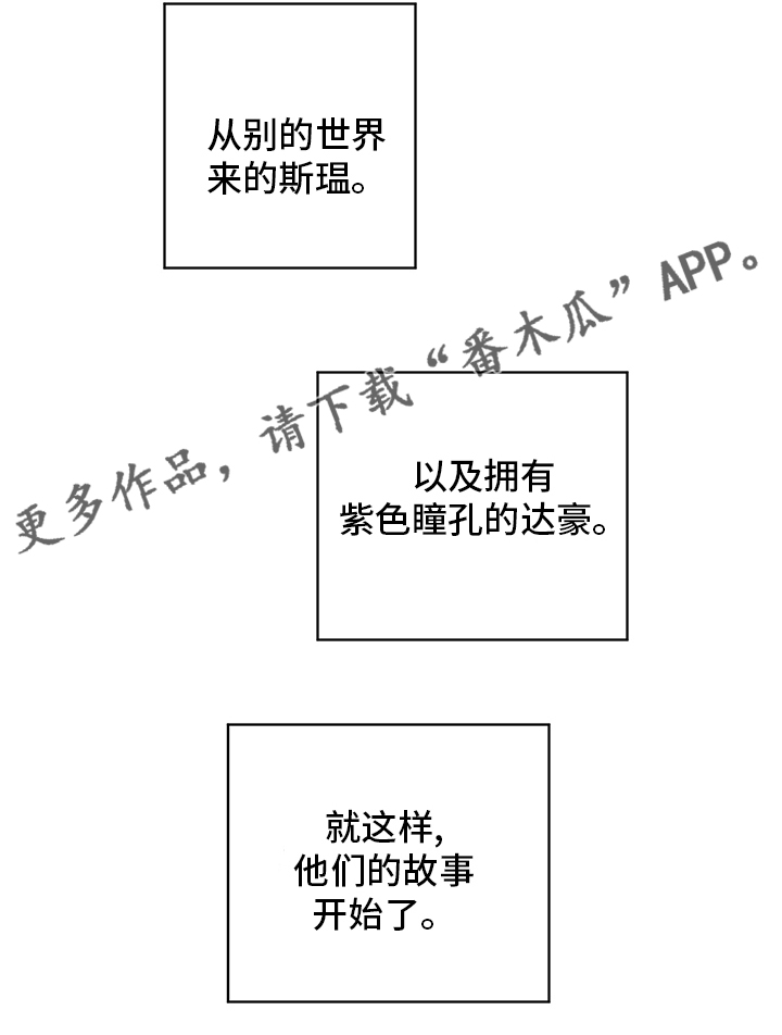 《书中世界》漫画最新章节第40章：【番外】紫色瞳孔免费下拉式在线观看章节第【1】张图片