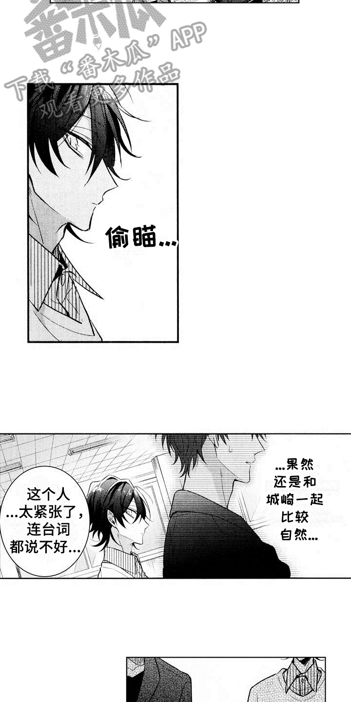 《启动表演》漫画最新章节第10章：面试免费下拉式在线观看章节第【8】张图片