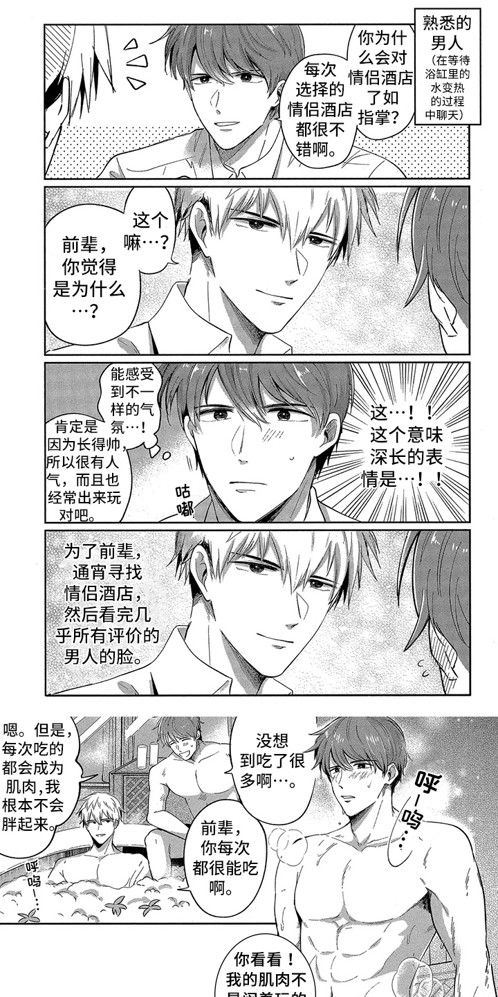 《工薪族的爱情》漫画最新章节第2章：克制免费下拉式在线观看章节第【7】张图片