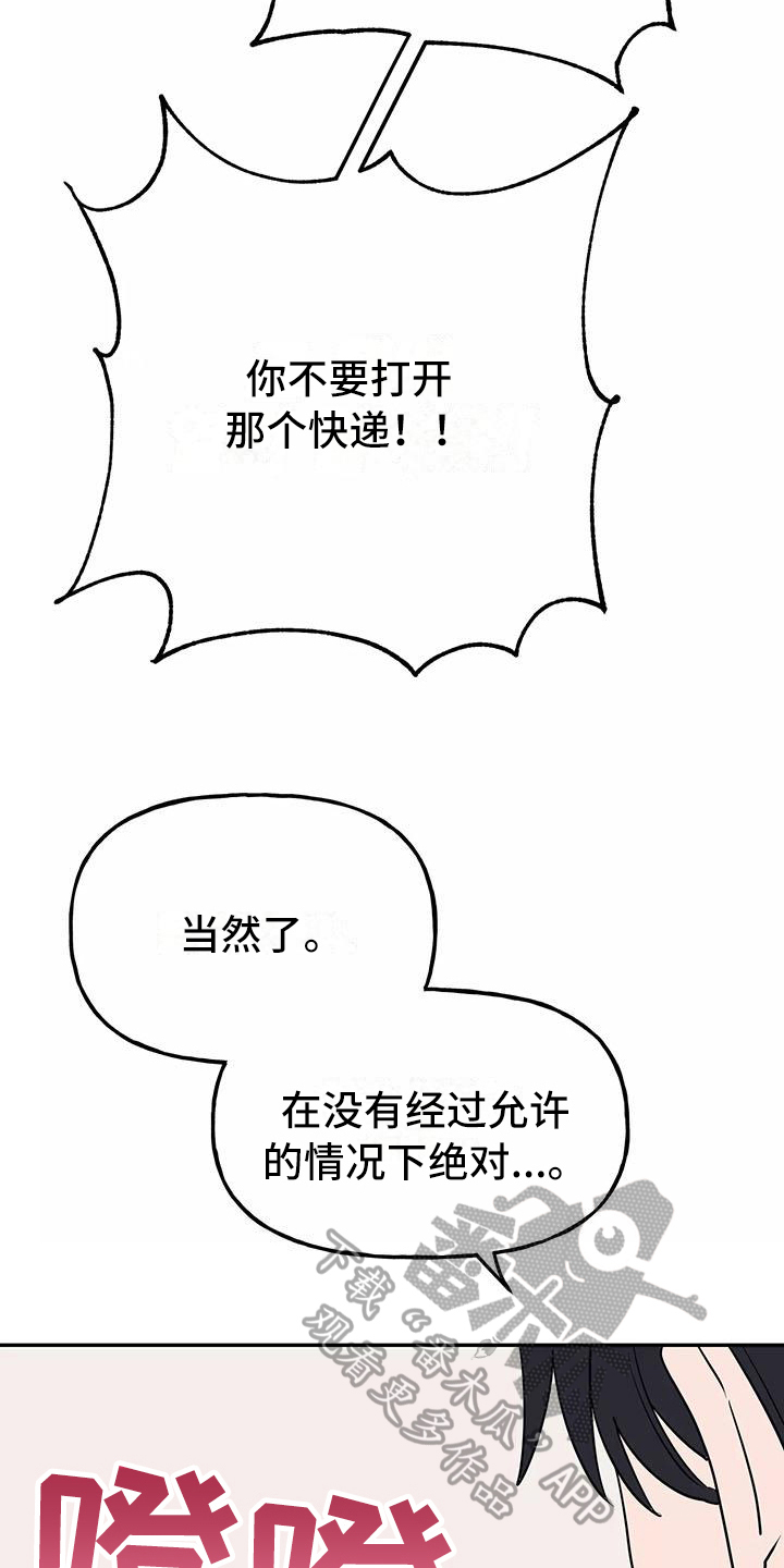 《交往的前提》漫画最新章节第26章：快递免费下拉式在线观看章节第【5】张图片