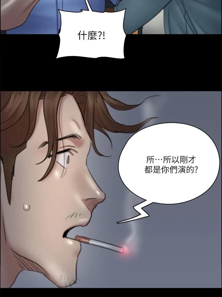 《偶像演员》漫画最新章节第53章：其实是假的免费下拉式在线观看章节第【1】张图片