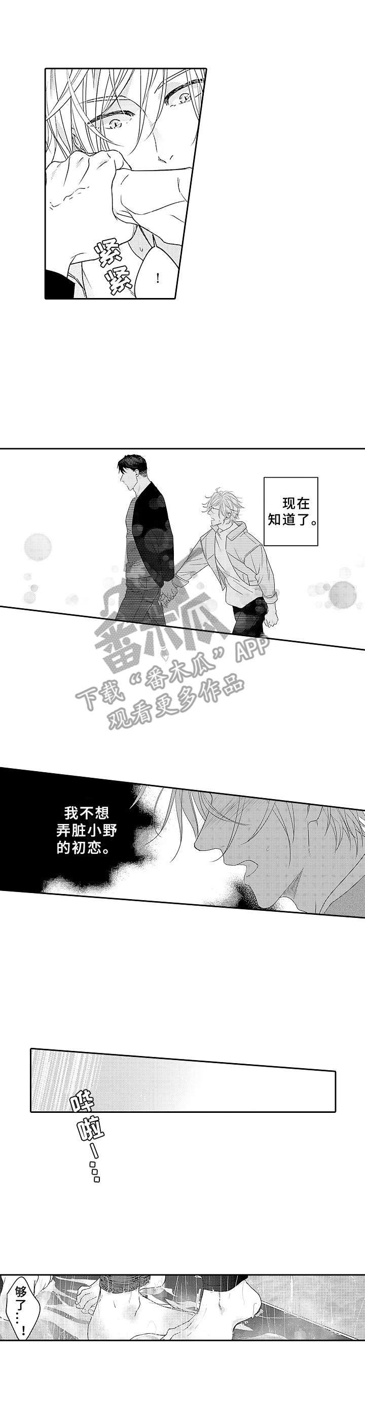 《为初恋而喘气》漫画最新章节第11章：不是替代品免费下拉式在线观看章节第【9】张图片