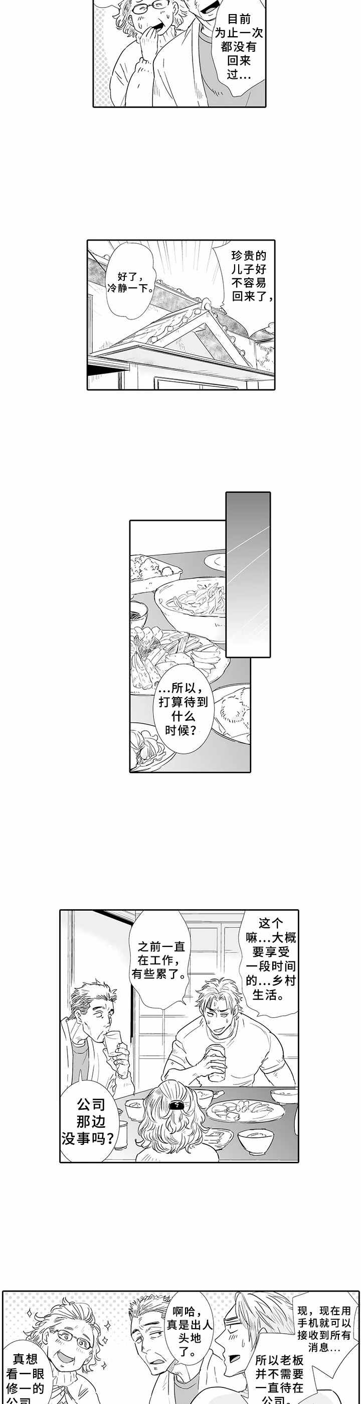 《乡间神社》漫画最新章节第1章：回乡免费下拉式在线观看章节第【2】张图片