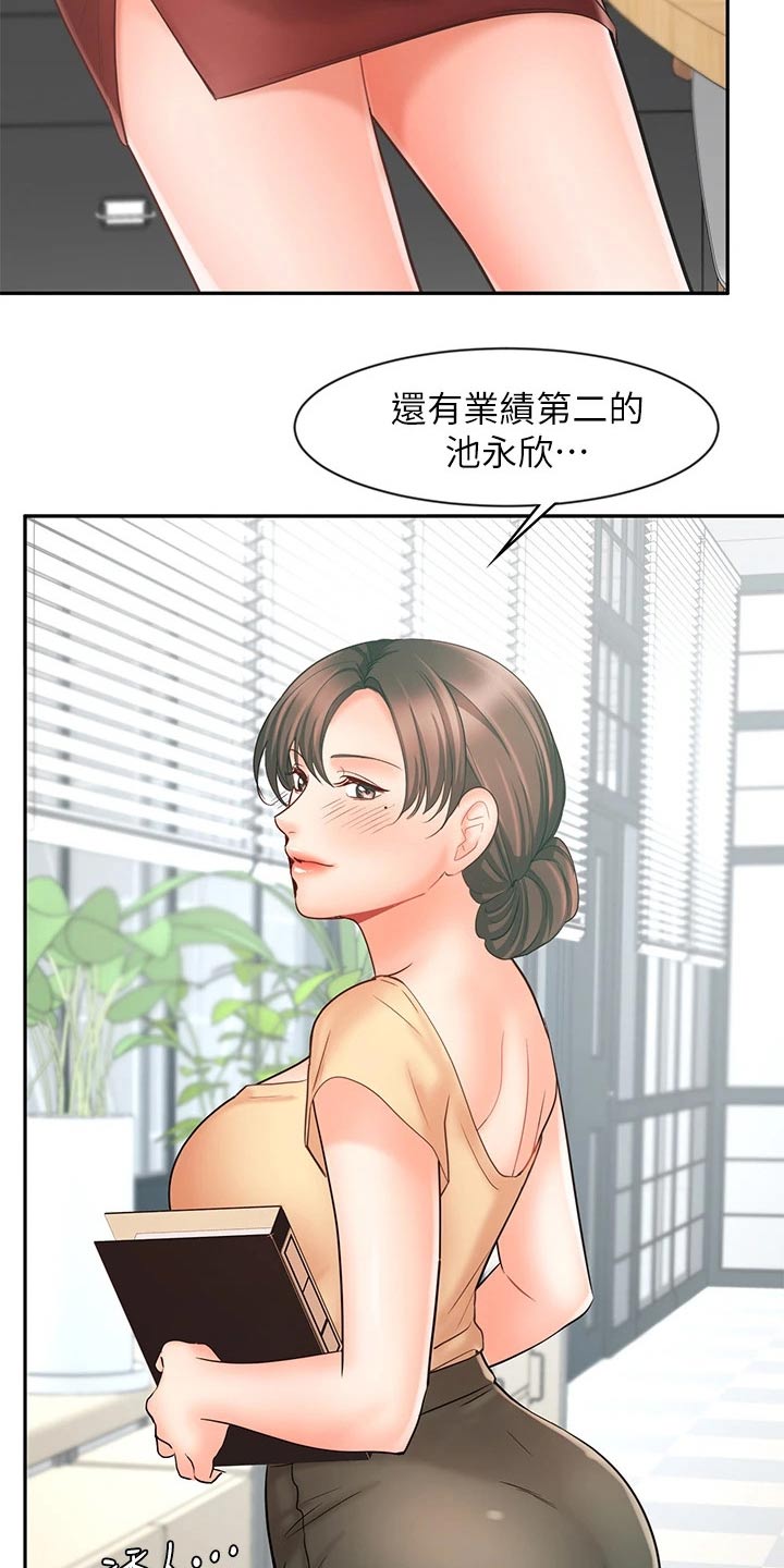 《业绩冠军》漫画最新章节第31章：自己解决免费下拉式在线观看章节第【13】张图片