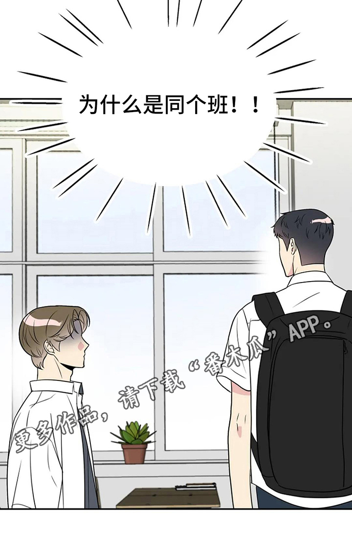 《不良接触》漫画最新章节第11章：同班免费下拉式在线观看章节第【1】张图片