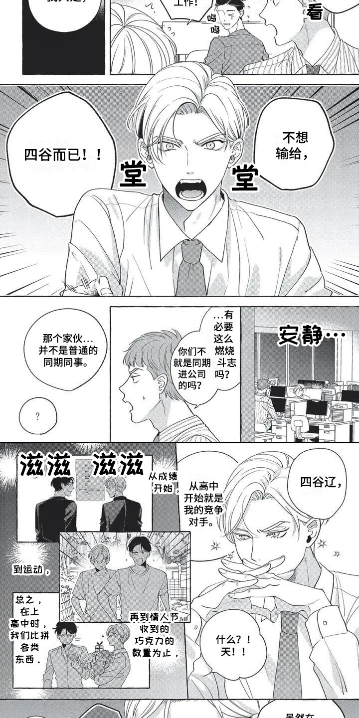 《冤家对手》漫画最新章节第1章：斗志免费下拉式在线观看章节第【5】张图片