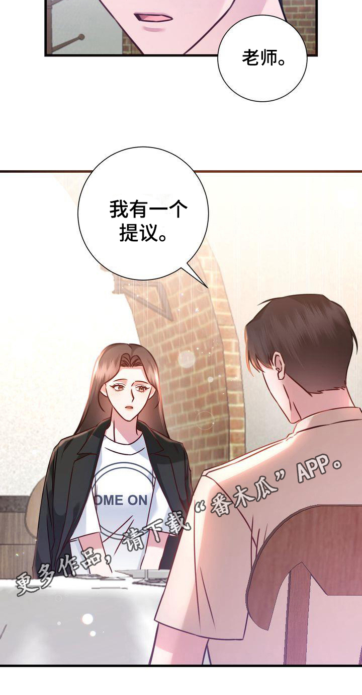 《自信进化》漫画最新章节第18章：提议免费下拉式在线观看章节第【1】张图片