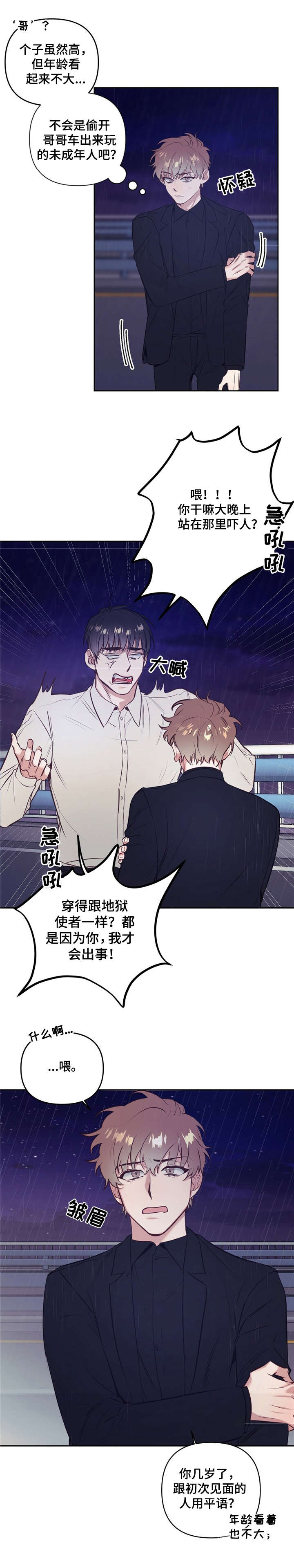 《不该说的谎言》漫画最新章节第1章：事故免费下拉式在线观看章节第【5】张图片