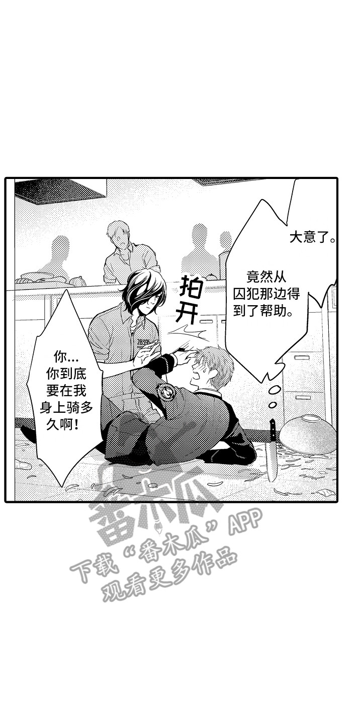 《顺从的狱警》漫画最新章节第8章：淋浴房免费下拉式在线观看章节第【18】张图片