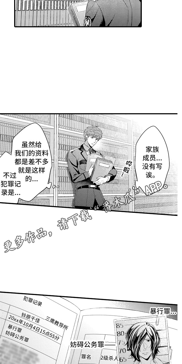 《顺从的狱警》漫画最新章节第19章：资料免费下拉式在线观看章节第【15】张图片