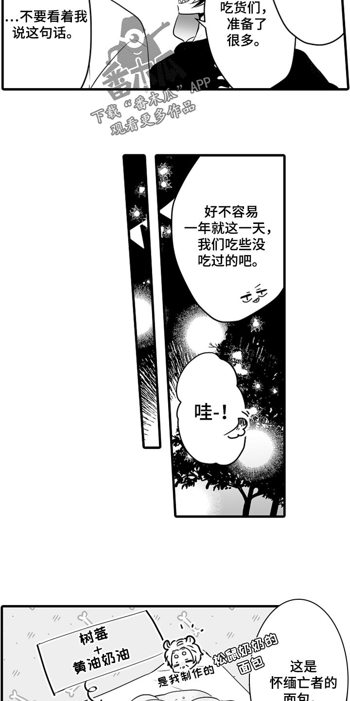 《森林中的熊》漫画最新章节第34章：亡者日免费下拉式在线观看章节第【4】张图片