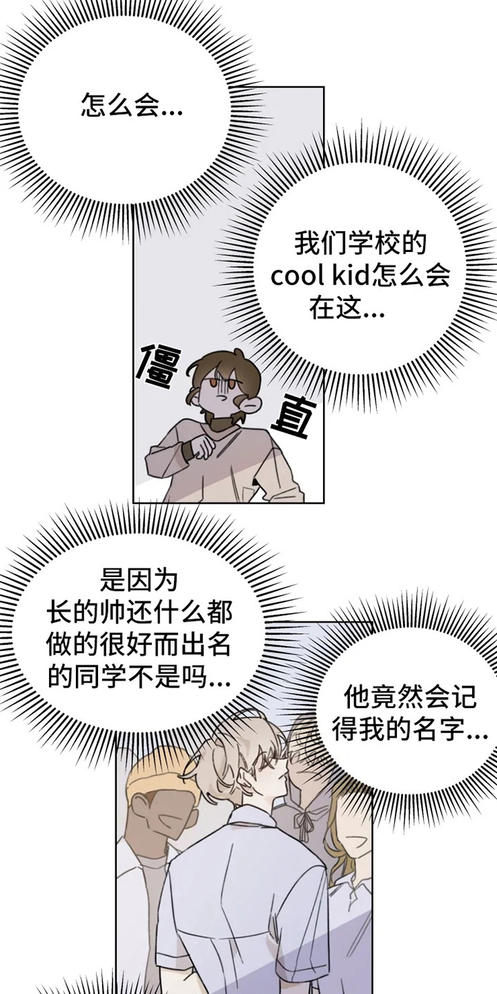 《浪漫的青春》漫画最新章节第2章：人气男免费下拉式在线观看章节第【16】张图片