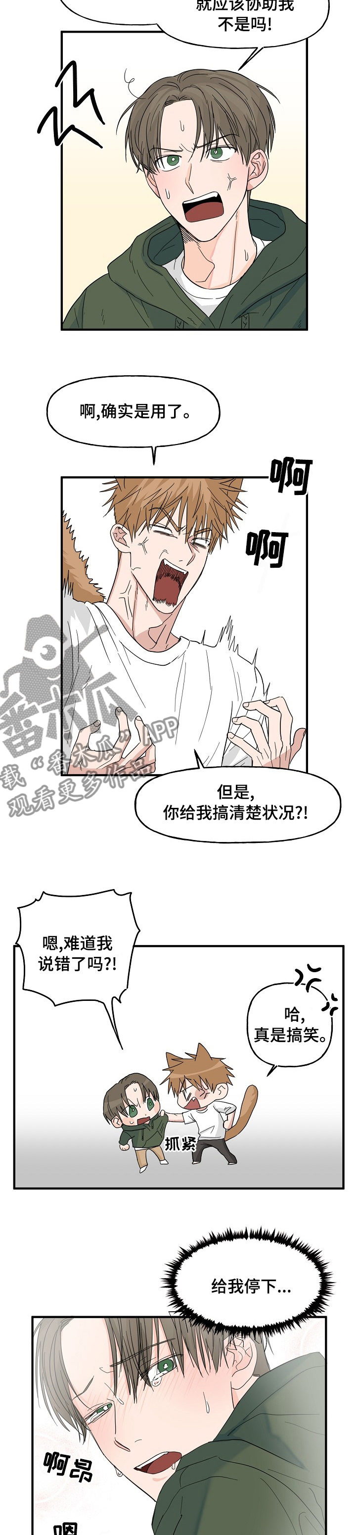 《幸运猫》漫画最新章节第21章：配合免费下拉式在线观看章节第【2】张图片