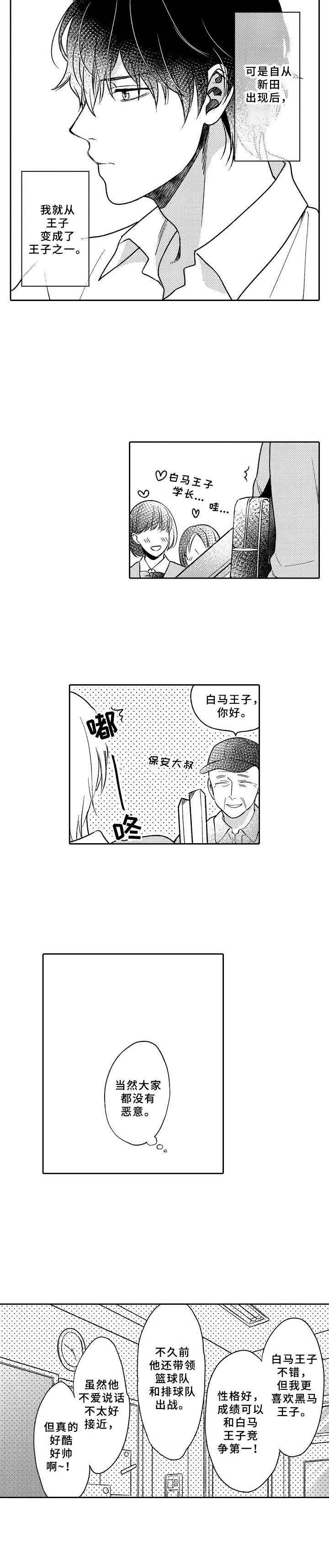 《黑白王子》漫画最新章节第1章：白马王子免费下拉式在线观看章节第【8】张图片