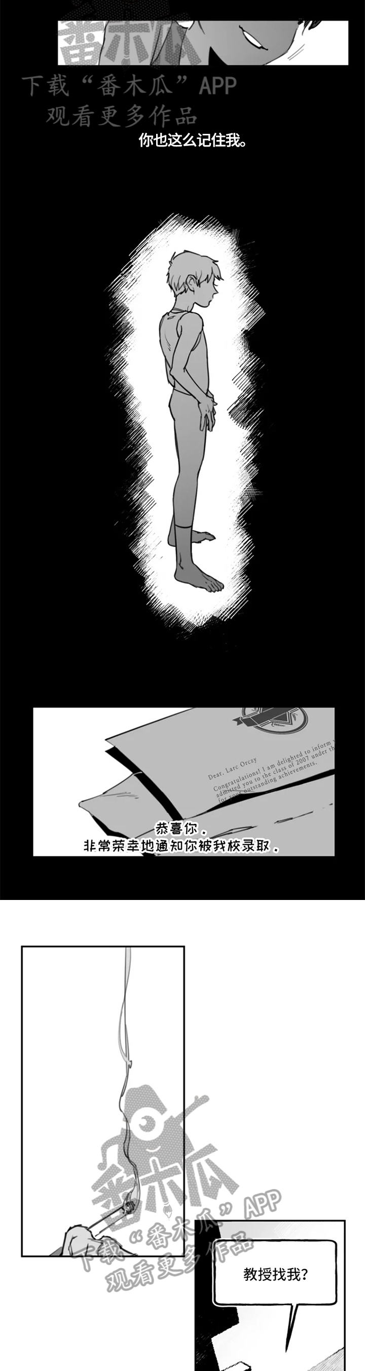 《独行舞者》漫画最新章节第6章：录取免费下拉式在线观看章节第【6】张图片