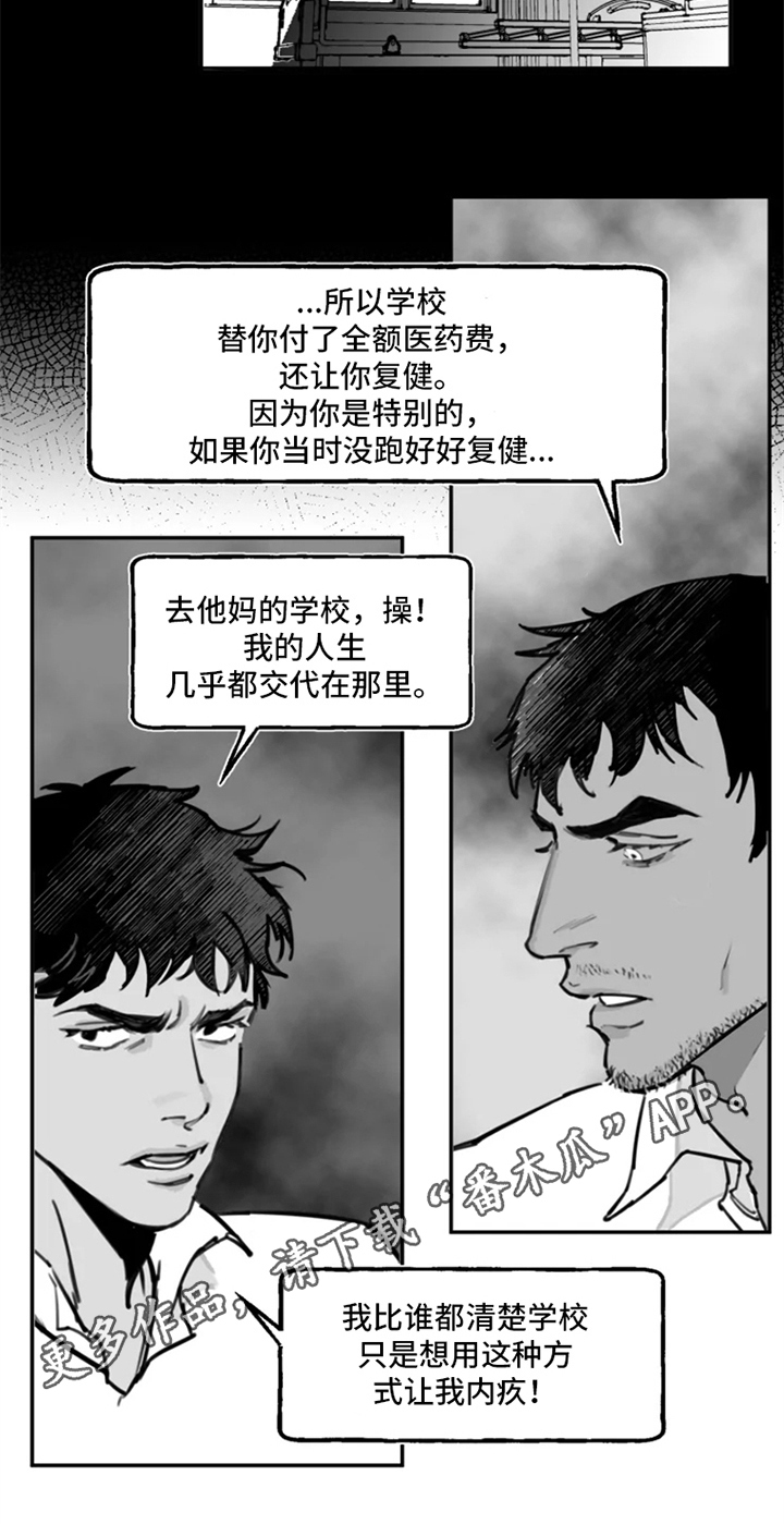 《独行舞者》漫画最新章节第9章：态度免费下拉式在线观看章节第【1】张图片