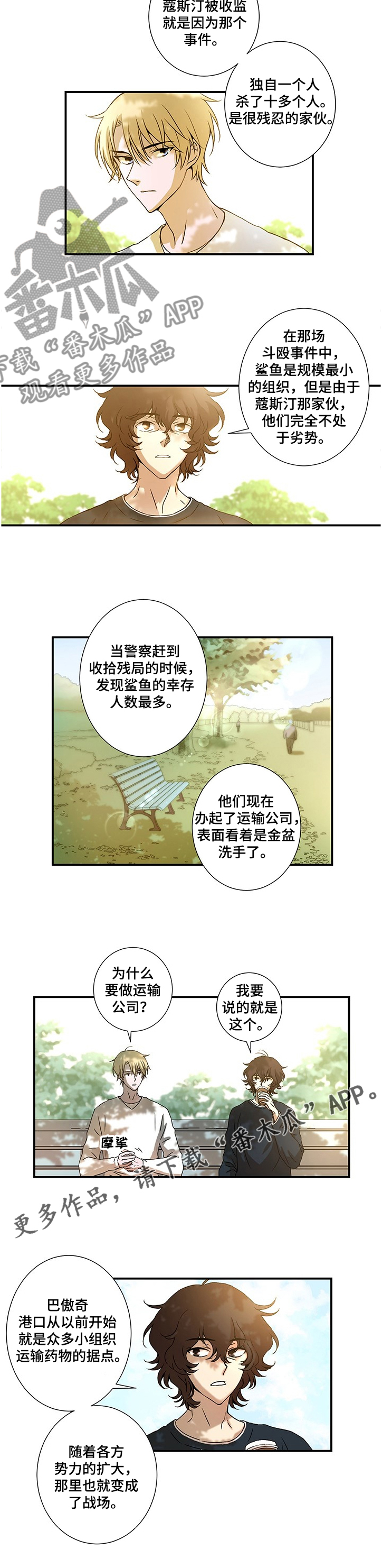 《奇美拉之心》漫画最新章节第25章：怀疑鲨鱼免费下拉式在线观看章节第【6】张图片