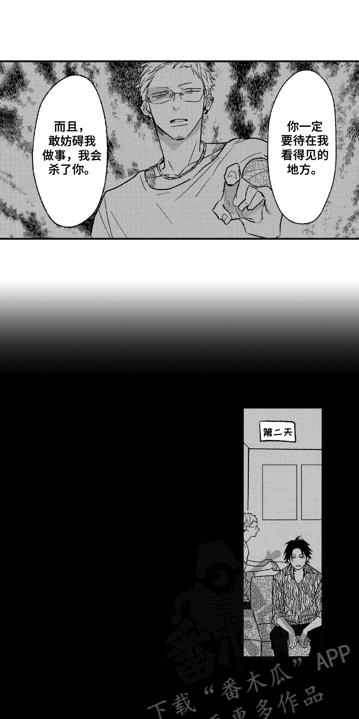 《黑夜沉沦》漫画最新章节第5章：软禁免费下拉式在线观看章节第【10】张图片