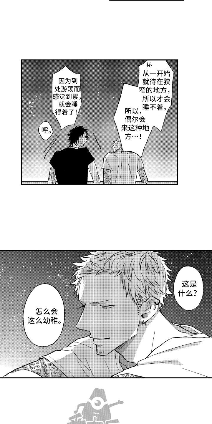 《黑夜沉沦》漫画最新章节第13章：看星星免费下拉式在线观看章节第【3】张图片