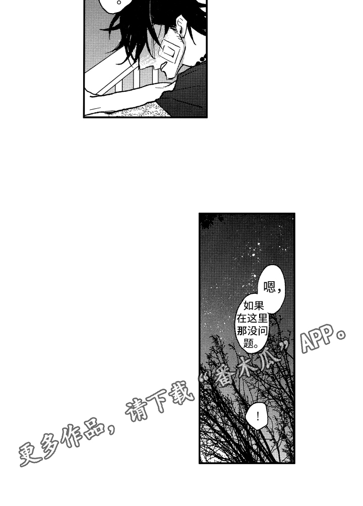 《黑夜沉沦》漫画最新章节第13章：看星星免费下拉式在线观看章节第【1】张图片