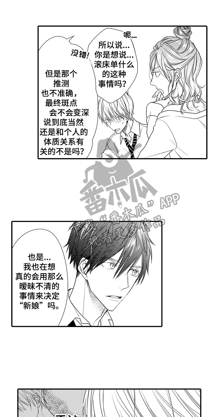 《新娘印记》漫画最新章节第8章：快速检验免费下拉式在线观看章节第【14】张图片