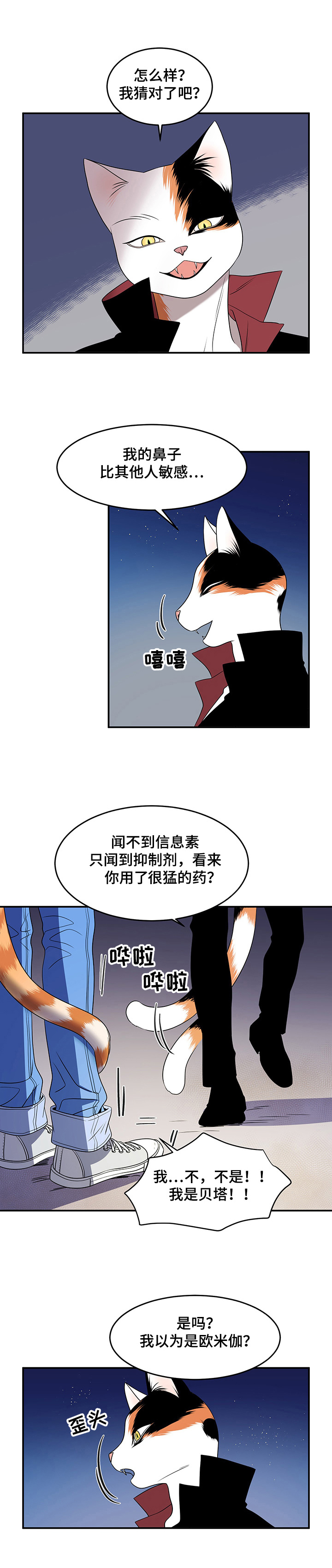 《灵猫欧米伽》漫画最新章节第1章：灵猫免费下拉式在线观看章节第【1】张图片