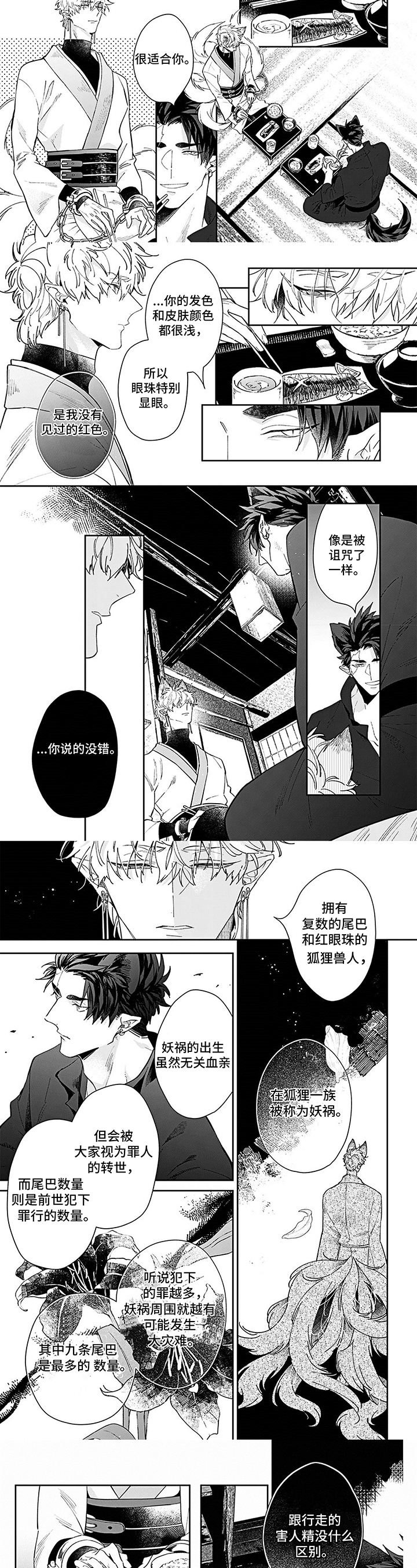 《妖怪新郎》漫画最新章节第3章：处境免费下拉式在线观看章节第【2】张图片