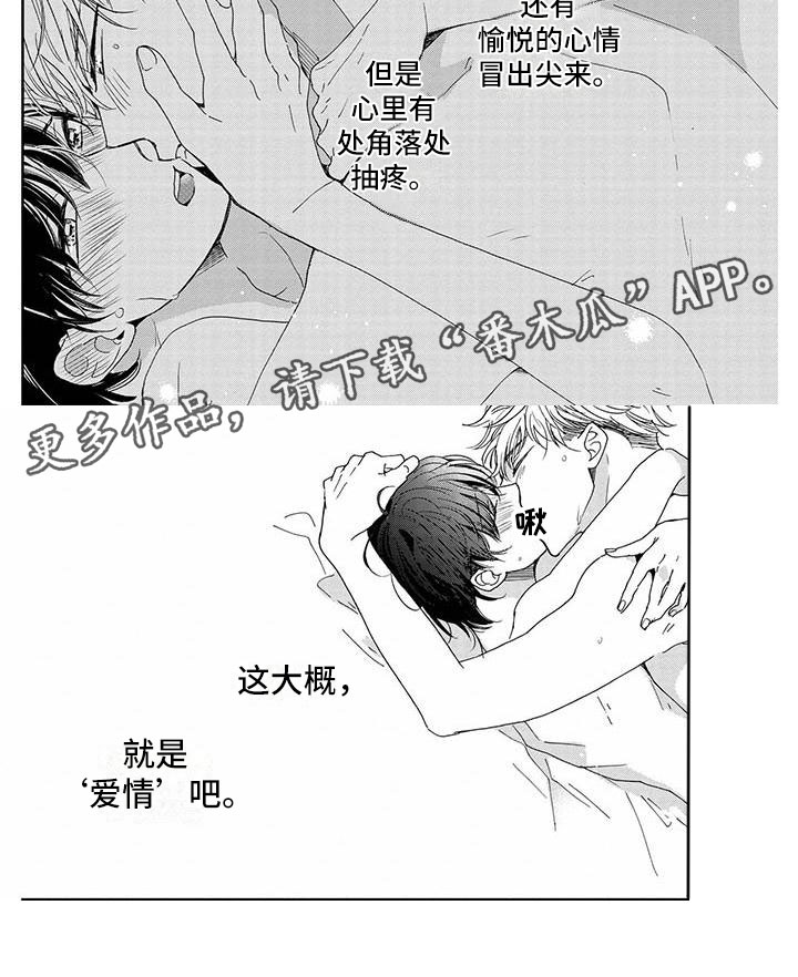 《他的谎言和嘴唇》漫画最新章节第15章：爱情免费下拉式在线观看章节第【1】张图片